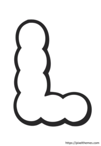 cloud letter l